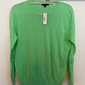 NWT JCrew SUMMERWEIGHT COTTON SWEATER - size M